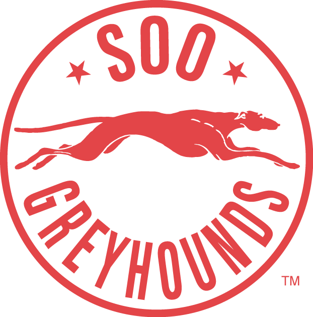 Sault Ste. Marie Greyhounds 1985 86-1994 95 Alternate Logo vinyl decal